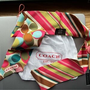 Coach SoHo Silk Scarf
